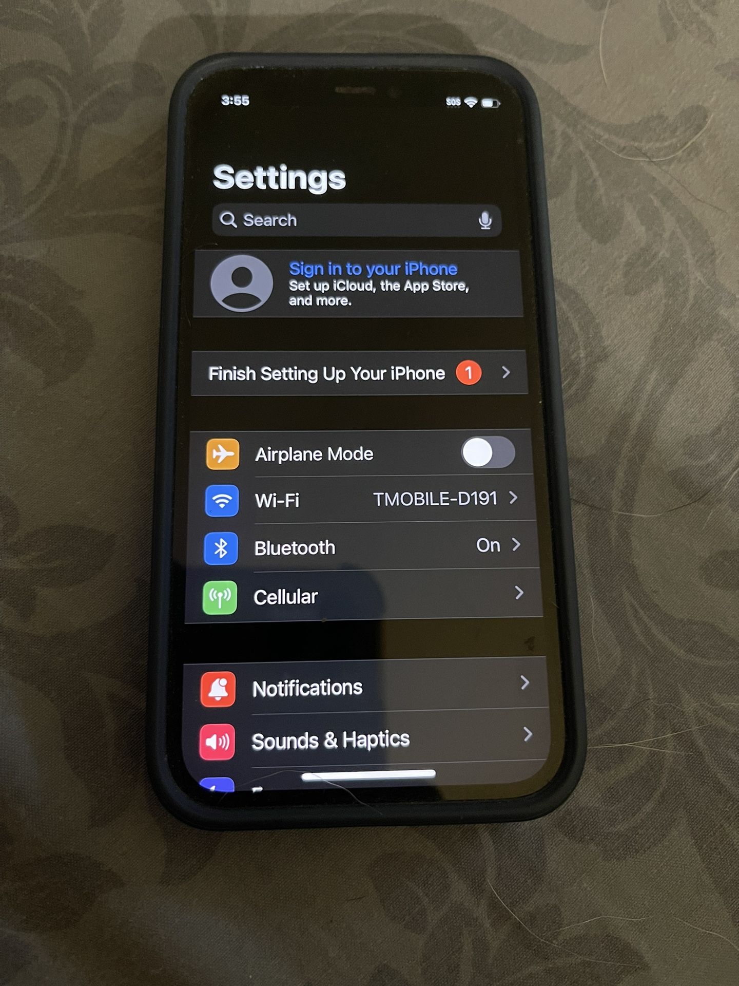 iPhone 12 Cracked Back