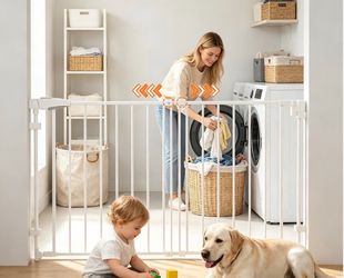 NEW Adjustable Width Baby/Pet Gate