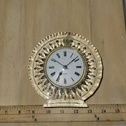 Vintage Glass Clock