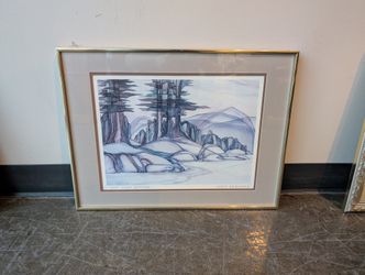 Jody Bergsma San Juan Winter Landscape Framed Art Print