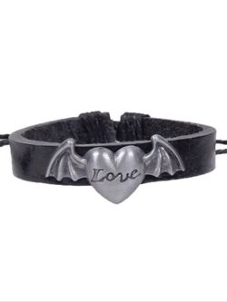 Love leather bracelet