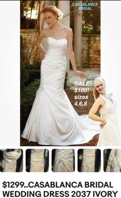 Casablanca Bridal ~ New with tags! Sale $100!