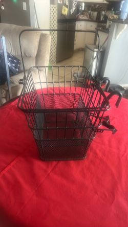 Dog bike basket