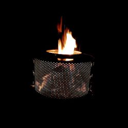 FIRE PIT STAINLESS FOR BURNING WOOD 
