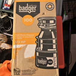 Insinkerator Badger 100 1/3 Horsepower Garbage Disposal