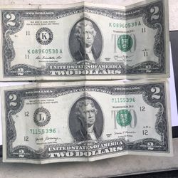 $2 Bill *MISPRINT* 