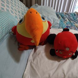 Baby's First TV Larry And Tec The Tractor Stuffy 