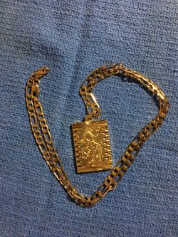 Lucky Necklace Dragon Pendant 26 inch long