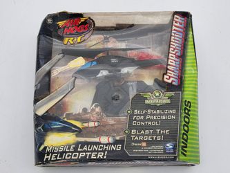 Air Hogs RC Sharpshooter Missile Launching Helicopter 2009 NIB Spin Master