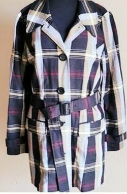NWOT! Tommy Hilfiger Women Trench Jacket, Size M