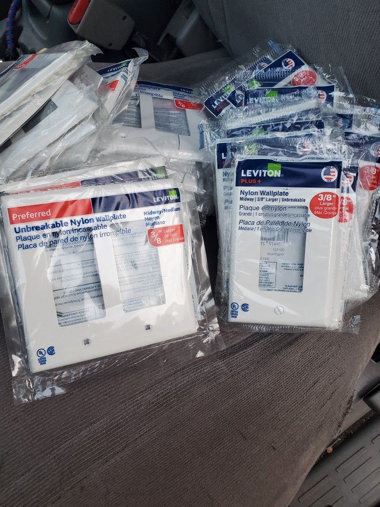 Unbreakable Nylon Wall Plates , 20 And 20