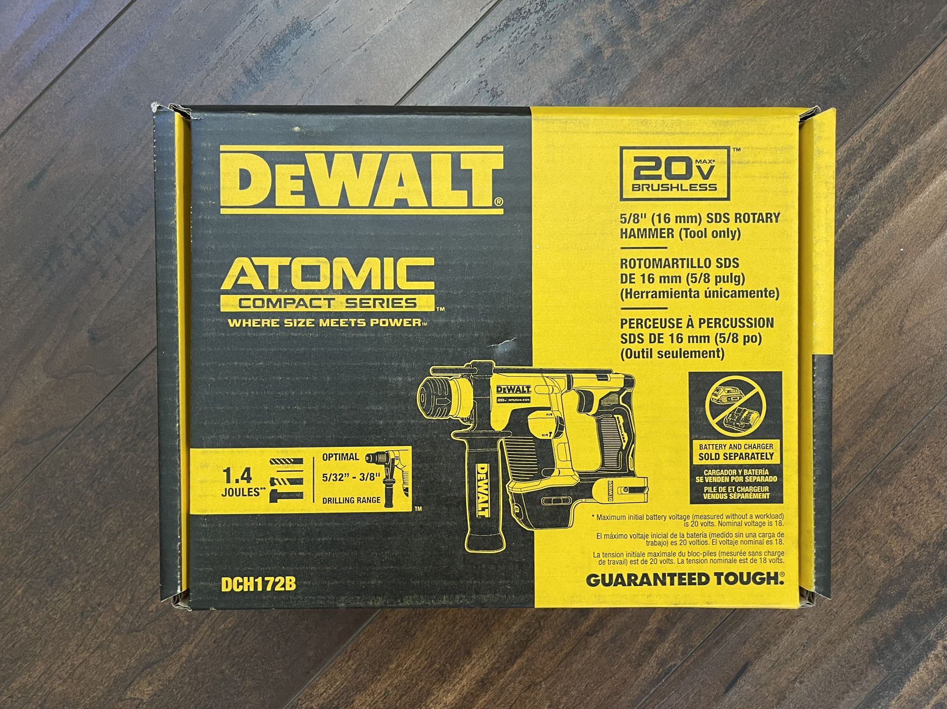 New 20V Dewalt Rotary Hammer