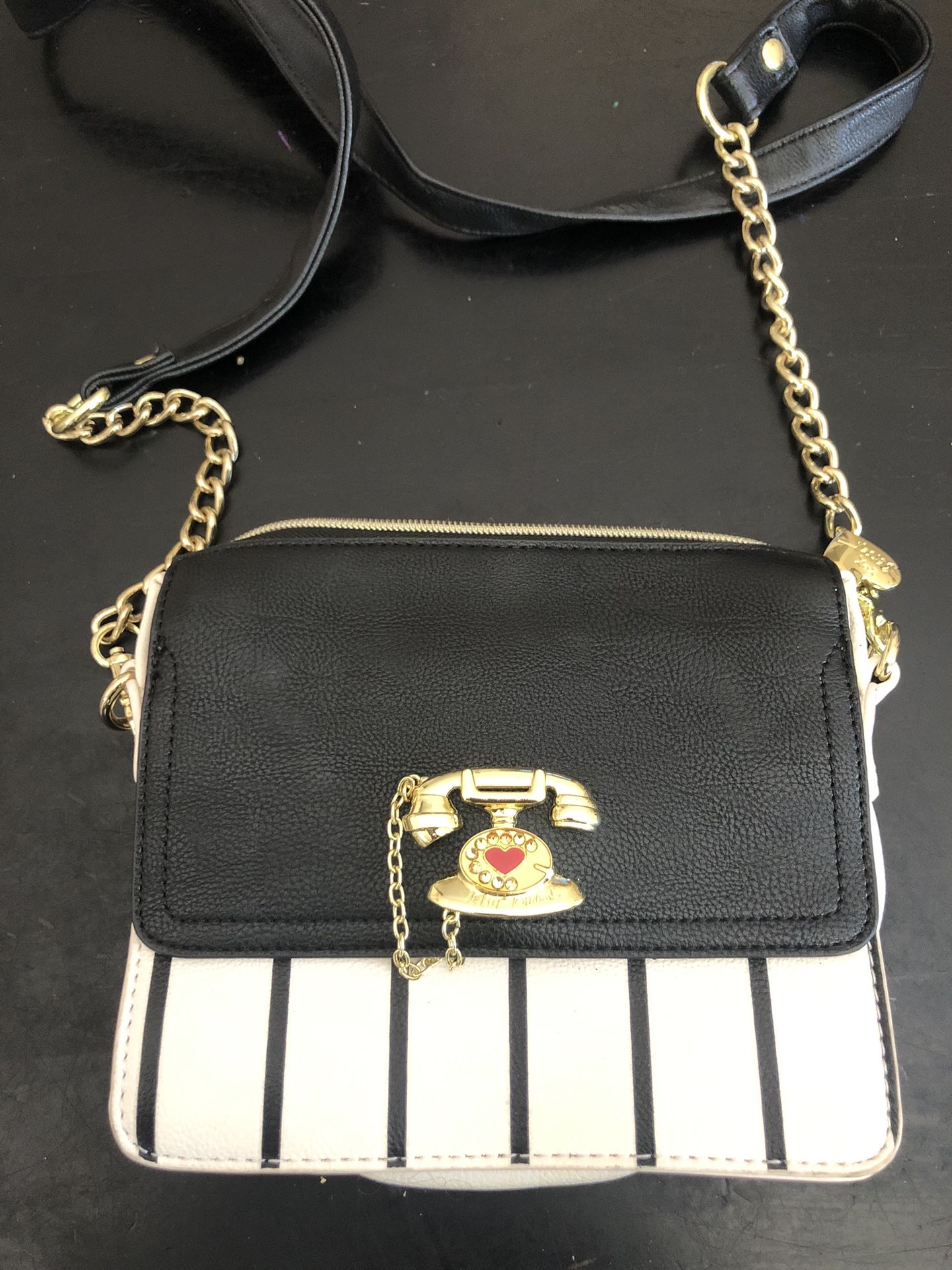 Luv Betsy Johnson Handbag (Telephone) 