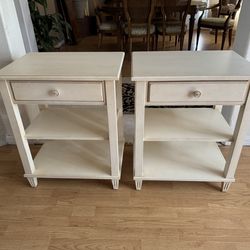 Pair of Side Tables by Ethan Allen