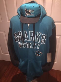 SAN JOSE SHARKS SWEATER NEW WITH TAGS! 