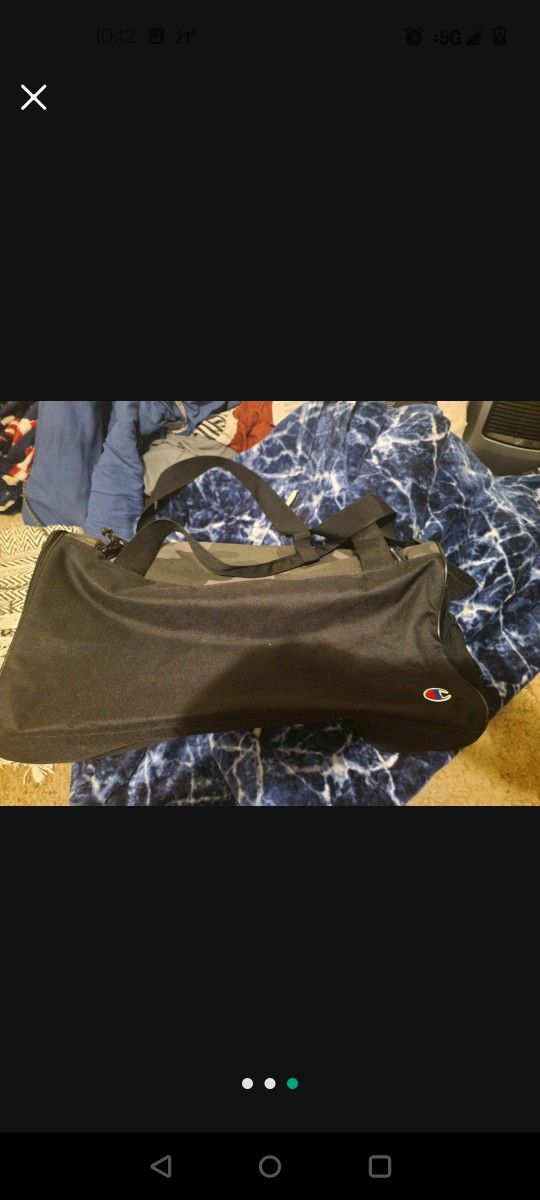 Champion Camo Duffle Bag
