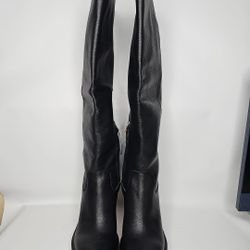 Dolce Vita Black Leather Boots Women's Size 8