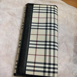 Authentic Burberry Long Wallet