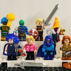 He-Man Masters of the Universe 8pc Minifigure Set LEGO Compatible