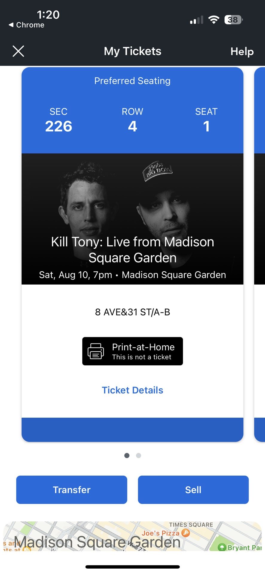 Kill Tony At MSG