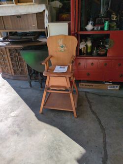 Vintage Convertible Highchair 