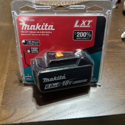 Makita LXT 6.0 18v Lithium