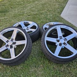 22 Inch IROCS with New Tires | 255/30/R22