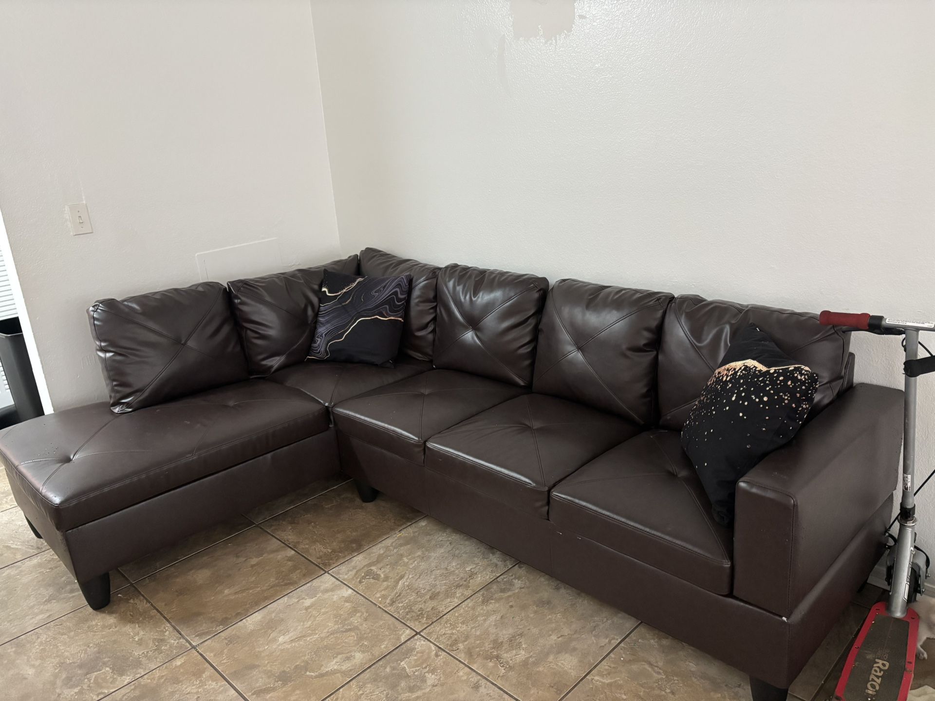 Leather Couch