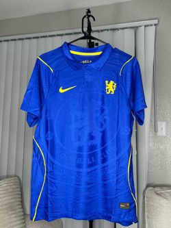 Nike Chelsea FC 2026/27 Home Jersey - Royal Blue & Gold (Brand New)