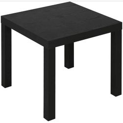 Parsons Modern End Table, Black - New!