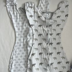 Infant Swaddle Sack Good Condition