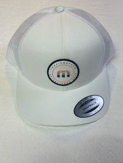 NEW Travis Mathew SnapBack Hat - White