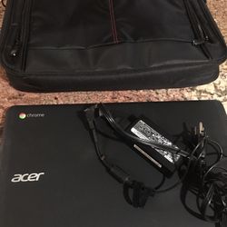 Acer Chromebook 15 , Model CB 571 W/ Laptop Bag