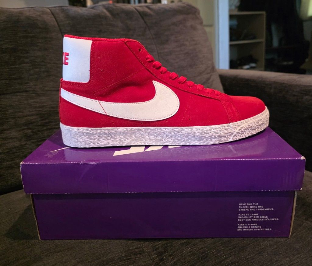 Nike SB Zoom Blazer Mid Red
