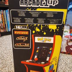 Pac-Man 16 Bit Gaming Collector Cade
JUST OVER 1 FOOT
