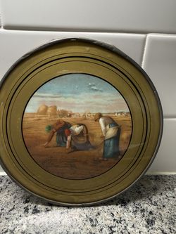 Vintage  round print