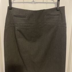  Express Pencil Skirt Dark Grey Size 2. Freshly dry cleaned. 