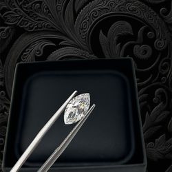 2 Carat marquise shape lab-grown certified diamond