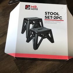 MR  Moto Step Stool Set Of 2