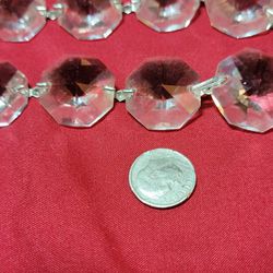 Jewelry Suncatcher Octagon Crystals 28 mm. 16 Pcs. 