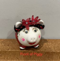 Lil Ms. Piggy - Ceramic Piggy Bank