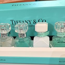 Tiffany 4 Piece Gift Set Perfume