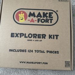 Make-A-Fort Explorer Kit - Missing Some Pieces 