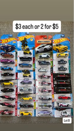 $3 Hot Wheels
