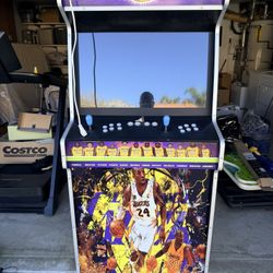 Custom Lakers Arcade Console 