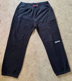 Supreme Polartec Sweatpants Black Size XL FW22 (Great Condition)