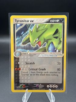 Tyranitar ex 17/17 Non Holo Series 1 Pop NM Pokemon