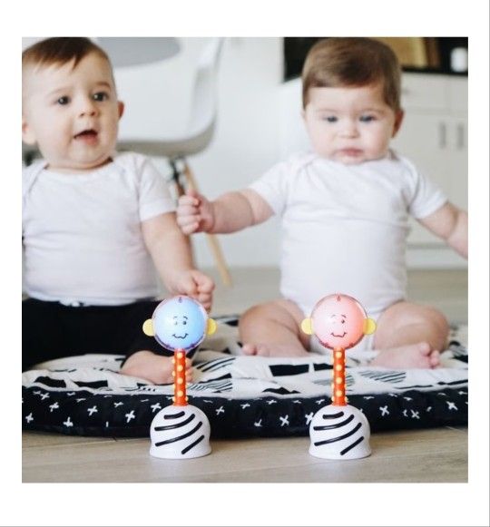 NogginStik® Developmental  Light-Up Rattle

