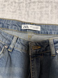 Zara ripped jeans