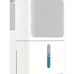 30 Pint Dehumidifiers For Home With Drain Hose, VEAGASO 2,500 Sq.Ft Dehumidifier For Basement, Large Room, Bathroom, Three Operation Modes, Intelligen